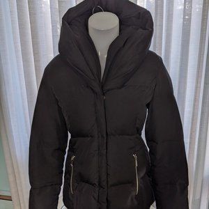 Michael Kors Jet Black Puffer Coat